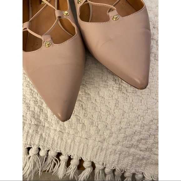 Halogen Owen ballet flat -lace up - Picture 2 of 7